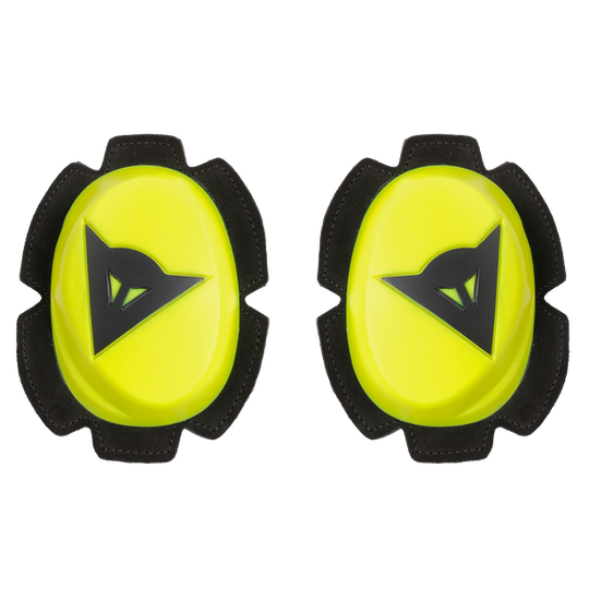 Dainese Pista Knee Sliders Fluro Yellow Black