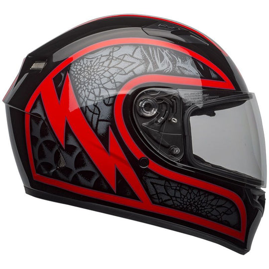 Bell Qualifier Scorch Gloss Black Red Helmet