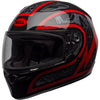 Bell Qualifier Scorch Gloss Black Red Helmet