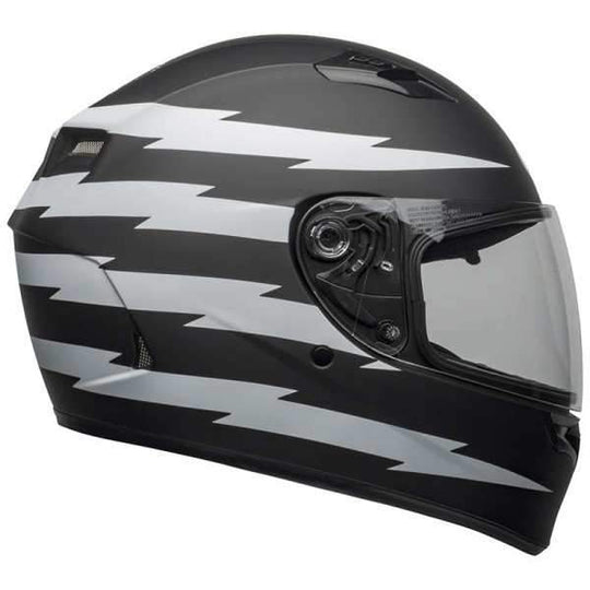 Bell Qualifier Z-Ray Matt Black White Helmet