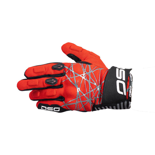 DSG Phoenix Air Gloves (Black White Red)