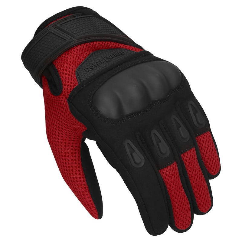 Royal Enfield Rambler V2 Riding Gloves (Red Black)– Moto Central