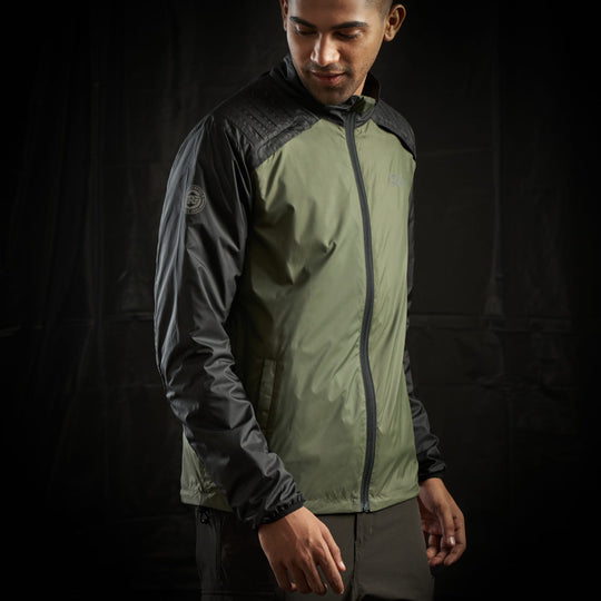 Royal Enfield Airflow Tech Windcheater (Olive Black)