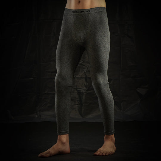 Royal Enfield Seamless Bottom Base Layer (Dark Grey Melange)