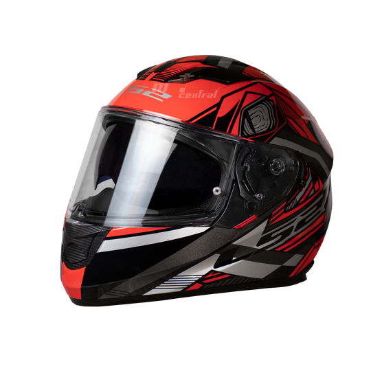 LS2 FF320 Stream Evo Reflex Black Red Matt Helmet