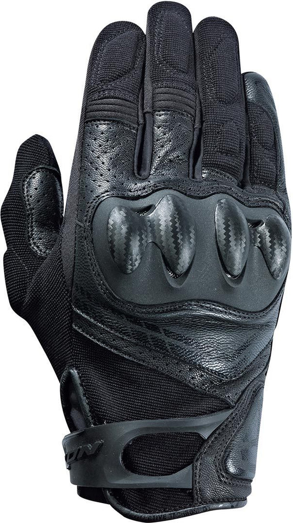 IXON RS DRIFT MS TEXT GLOVES (BLACK)