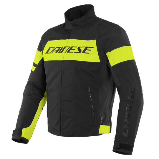 Dainese Saetta D-Dry Jacket (Black Fluro Yellow Black)