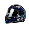 LS2 FF320 Stream Evo Scape White Blue Matt Helmet