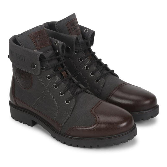 Royal Enfield Kargil Riding Boots (Grey)