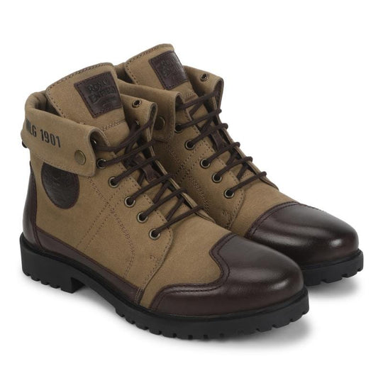 Royal Enfield Kargil Riding Boots (Khaki)