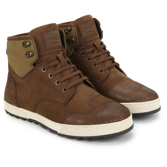 Royal Enfield Maverick Riding Boots (Brown)