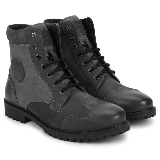 Royal Enfield Junket Riding Boots (Grey)