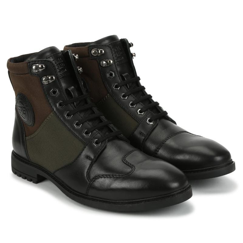 Royal Enfield Tribe Riding Boots (Black Olive Brown)– Moto Central