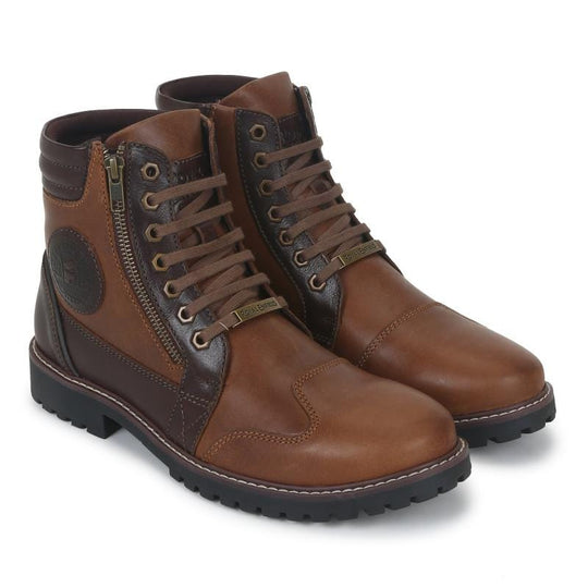Royal Enfield Platoon Riding Boots (Tan)