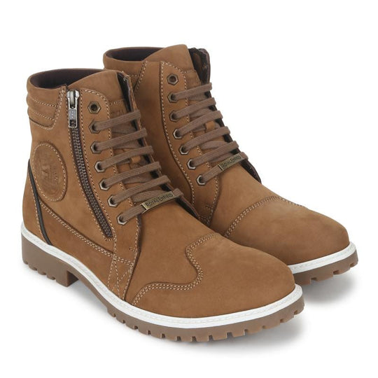 Royal Enfield Platoon Riding Boots (Camel)