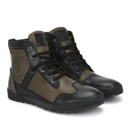 Royal Enfield Ascendere Riding Boots (Black Olive)