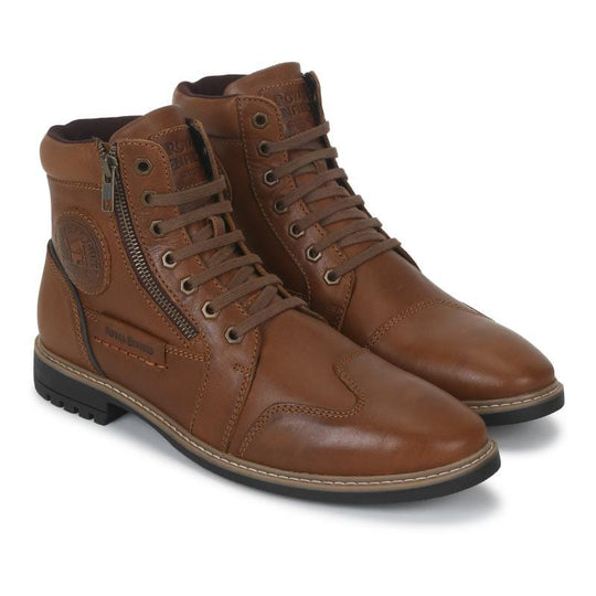 Royal Enfield Mudbound Riding Boots (Tan)