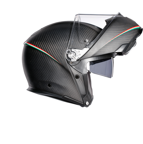 AGV Sports Modular Tricolore Matt Carbon Italy Helmet