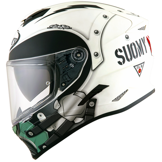 SUOMY Stellar Cylone White Matt Helmet