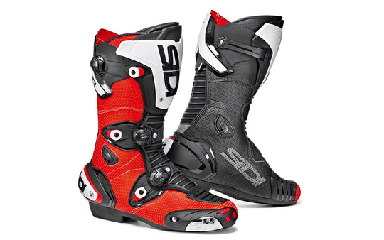 SIDI MAG-1 Air Riding Boots (Black Fluro Red)