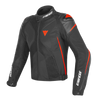 Dainese Super Rider D-Dry Jacket Black Fluro Red