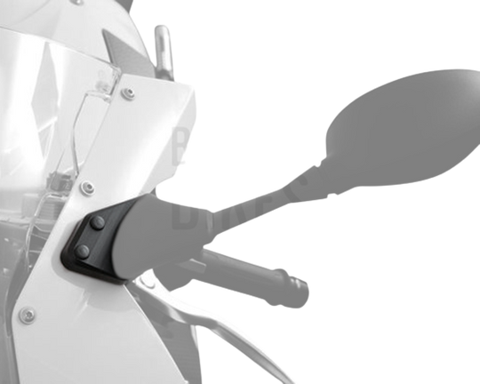 SW Motech Mirror Extender for BMW S 1000 RR (SVL.07.501.10901/B)