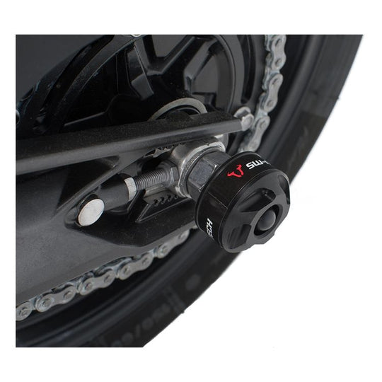 SW Motech Rear Swingarm Sliders for BMW G 310 GS / R (STP.07.176.11400/B)