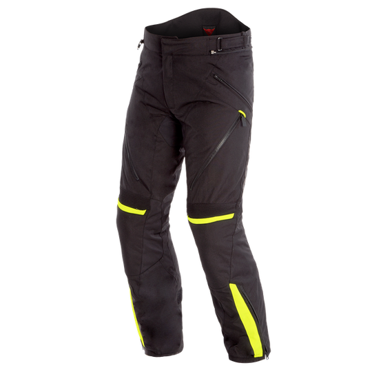 Dainese Tempest 2 D-DRY Pants Black Black Fluro Yellow