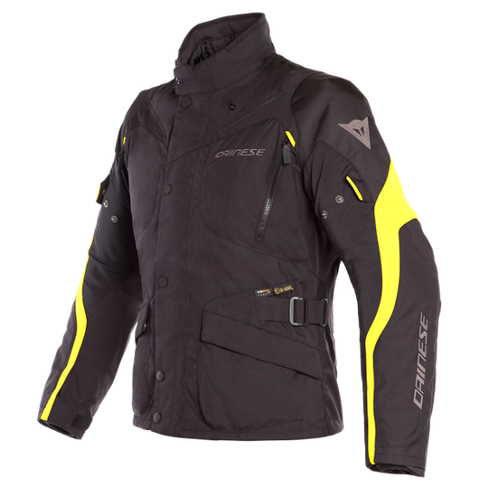 Dainese Tempest 2 D-Dry Jacket Black Fluro Yellow