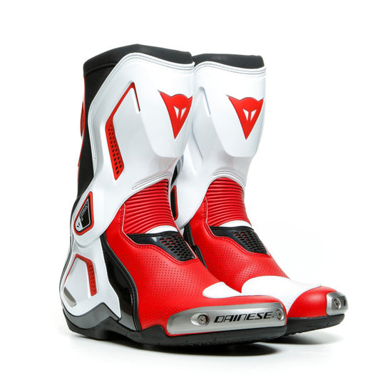 Dainese Torque 3 Out Air Boots Black White Lava Red