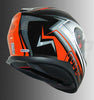 MT THUNDER 3 Trex (Black, White, Orange), Full Face Helmets, MT Helmets, Moto Central