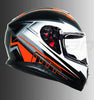 MT THUNDER 3 Trex (Black, White, Orange), Full Face Helmets, MT Helmets, Moto Central