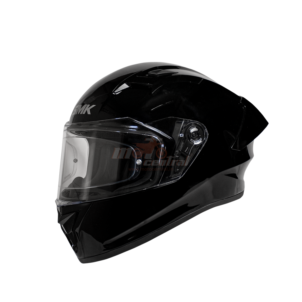 Smk full online black helmet