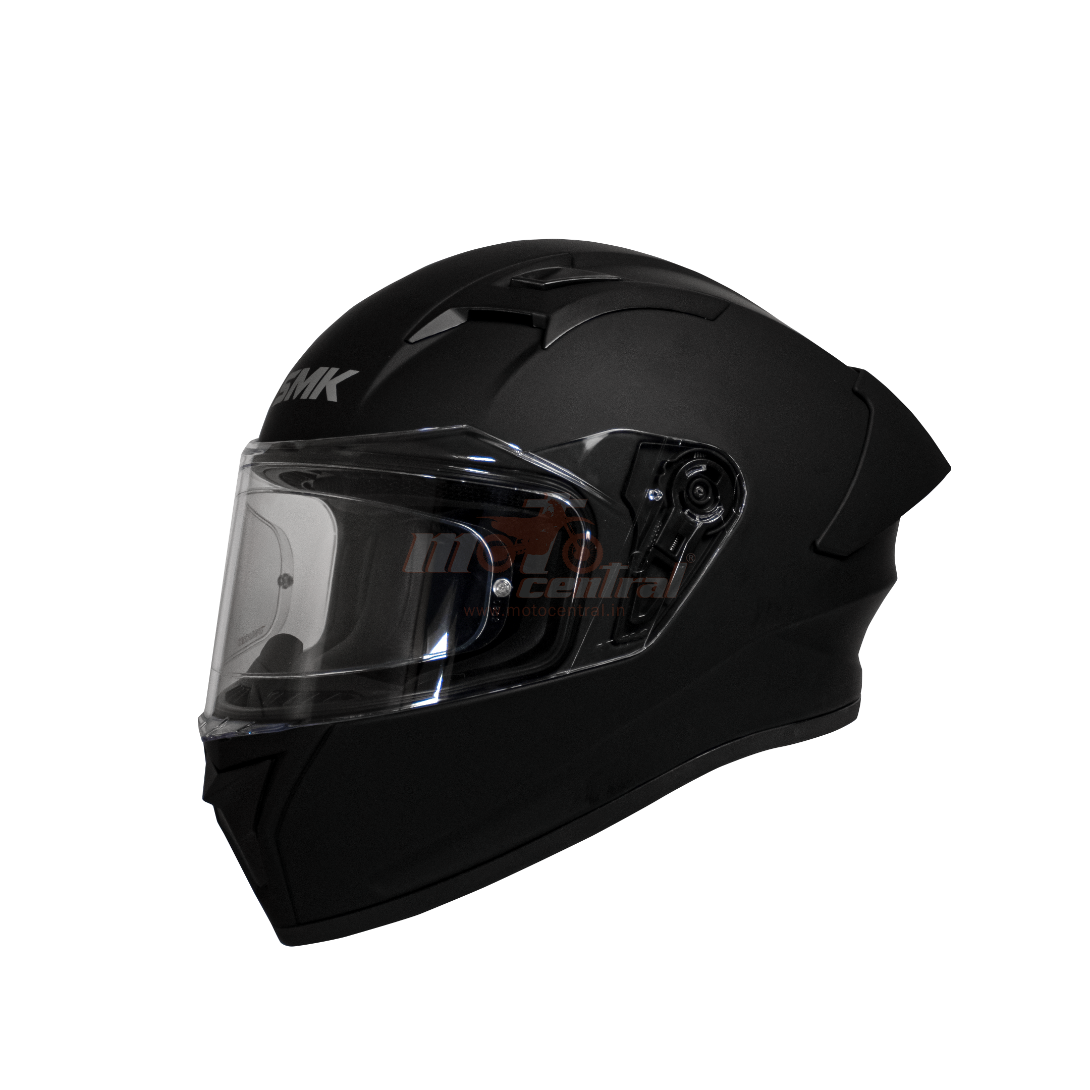 Smk matt black deals helmet