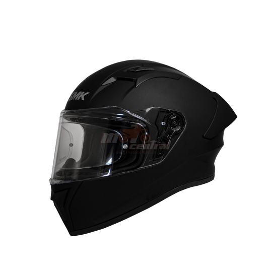 SMK Stellar Sports Solid Matt Black (MA200) Helmet