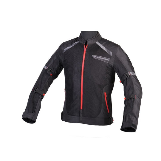 Moto Marshall Valor Air Summer jacket (Black Red)