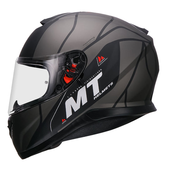 MT THUNDER 3 SV Veron Matt Grey Helmet