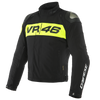 Dainese VR46 Podium D-Dry Jacket (Black Fluro Yellow)