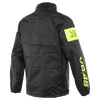 Dainese VR46 Rain Jacket Black Fluro Yellow