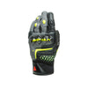 Dainese VR46 SECTOR SHORT GLOVES (Black Anthracite Fluro Yellow)