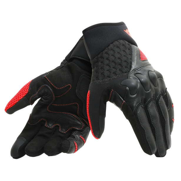 Dainese X-Moto Gloves (Black Fluo Red)