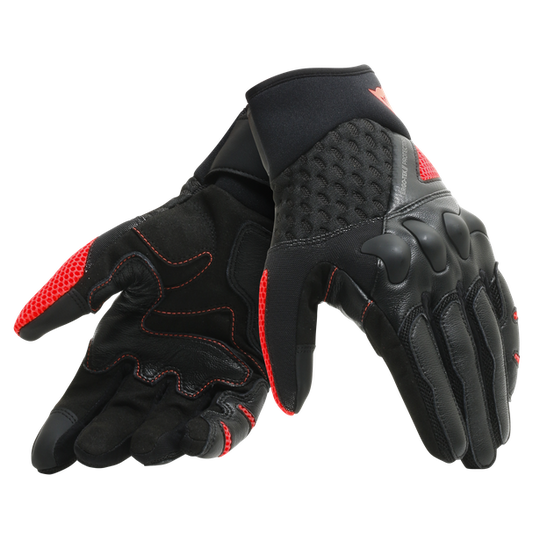 Dainese X-Moto Gloves (Black Fluo Red)