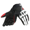 Dainese X-Moto Gloves Black White Lava Red