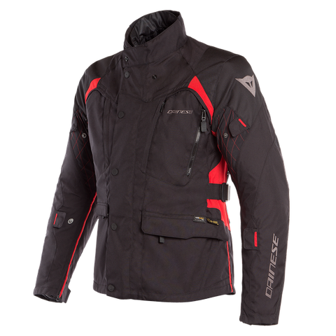 Dainese X-Tourer D-Dry Jacket Black Black Tour Red– Moto Central