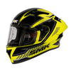 SMK Stellar Sports Adox Matt Yellow Black Grey (MA426) Helmet