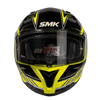 SMK Stellar Sports Adox Matt Yellow Black Grey (MA426) Helmet