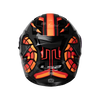 LS2 FF320 Stream Evo Zuko Black Hi Viz Orange Gloss Helmet